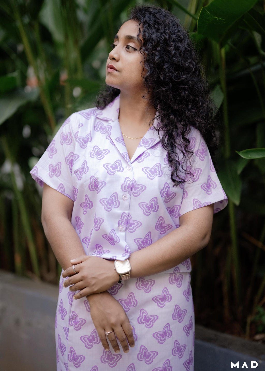 Pastel Butterfly Cord Set